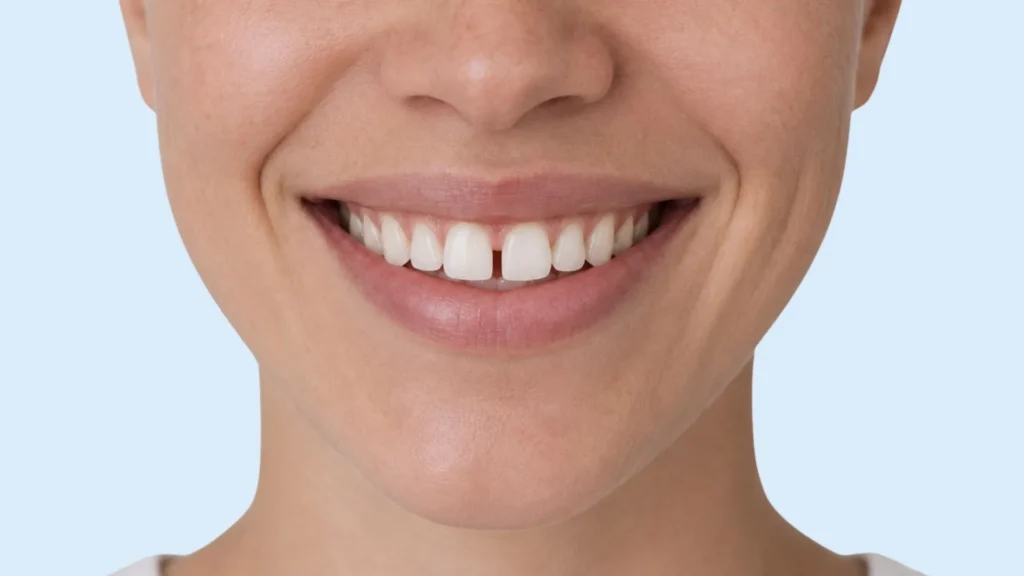 Dientes separados: causas, tratamientos y cuándo es necesario corregirlos